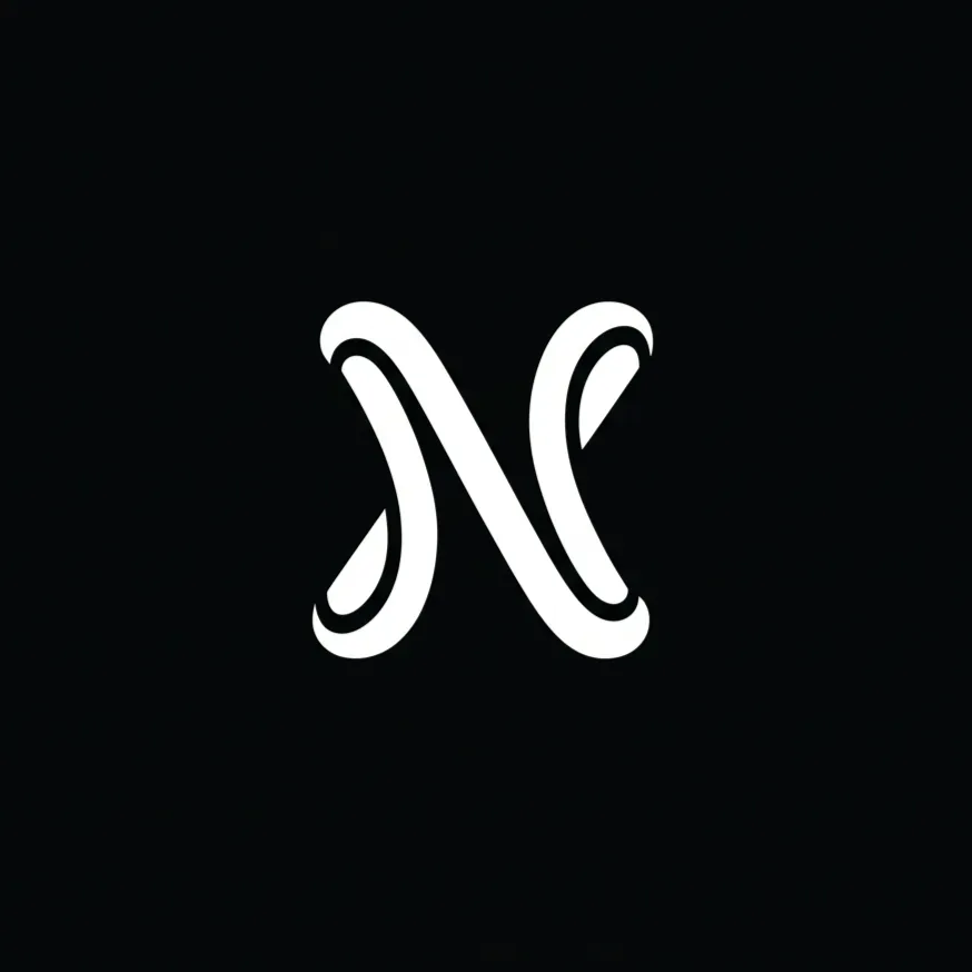 Nuclosoft Studios Logo: Modern atom-inspired design with a black nucleus and orbits